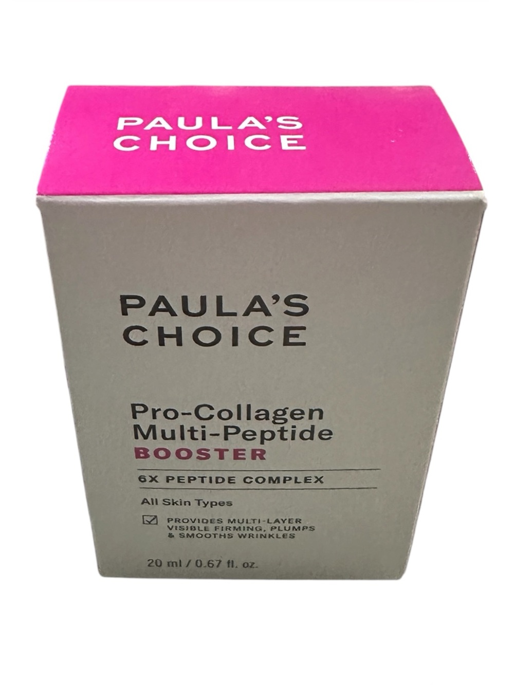 Paula's Choice Pro-Collagen Multi-Peptide Booster - 59.00 MSRP -20 ML